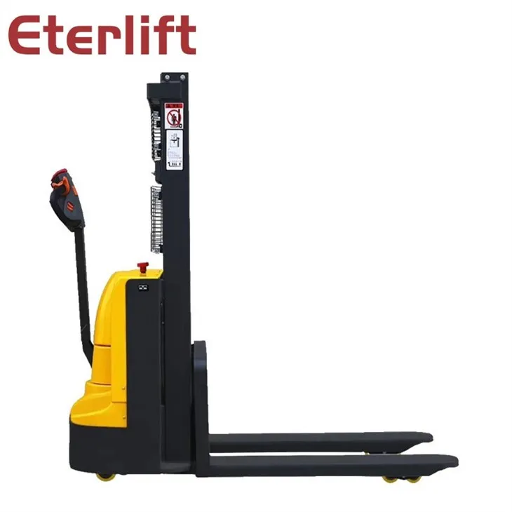 Fully Electric Powered Straddle Stacker