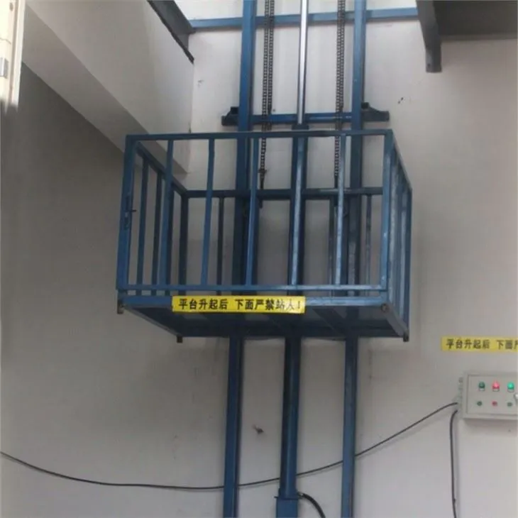 Hydraulic Elevator Lift For Warehouse