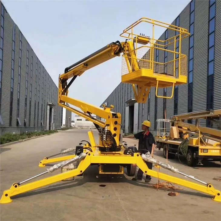 Towable Articulated Boom Lift