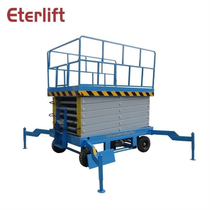 Semi-electric Movable Lifting Platform