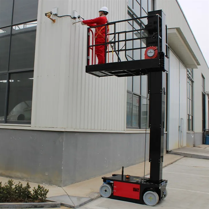 Pengangkatan Tiang Vertikal Bergerak Mandiri 8m