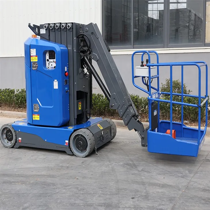 Pengangkatan Tiang Vertikal-yang digerakkan sendiri dengan Jib