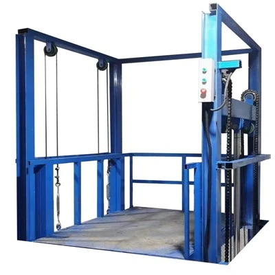 Lift kargo untuk rumah pantai