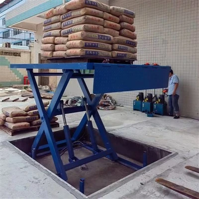 Platform Angkat Gunting Stasioner Kapasitas - 1500 Lbs